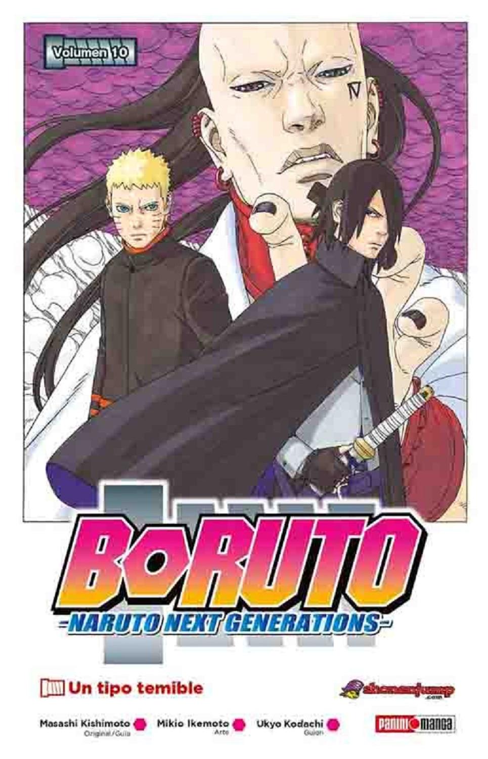 MANGA BORUTO 10 PANINI - 1