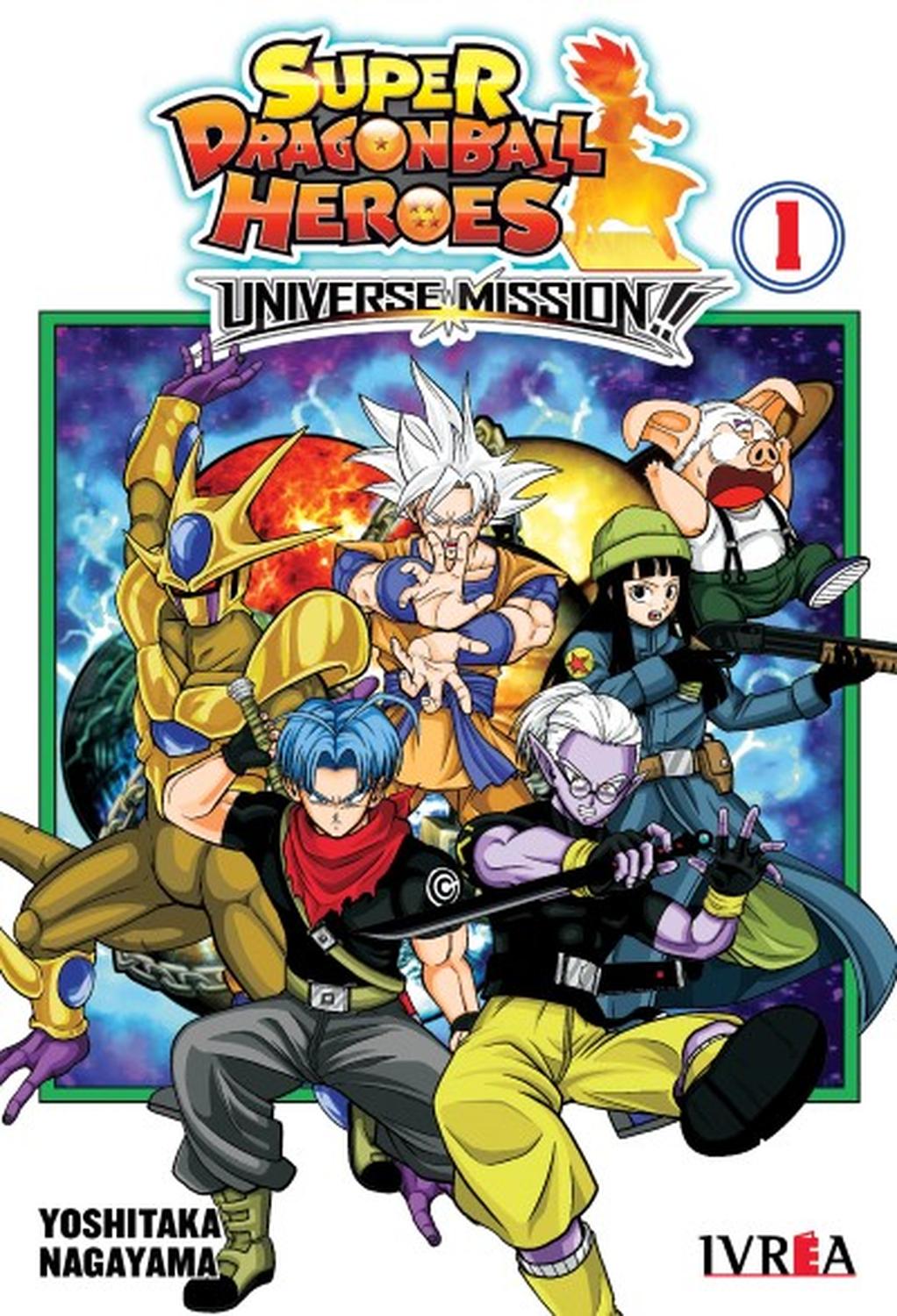 MANGA SUPER DRAGON BALL HEROES UNIVERSE MISSION 01 YOSHITAKA NAGAYAMA - 1
