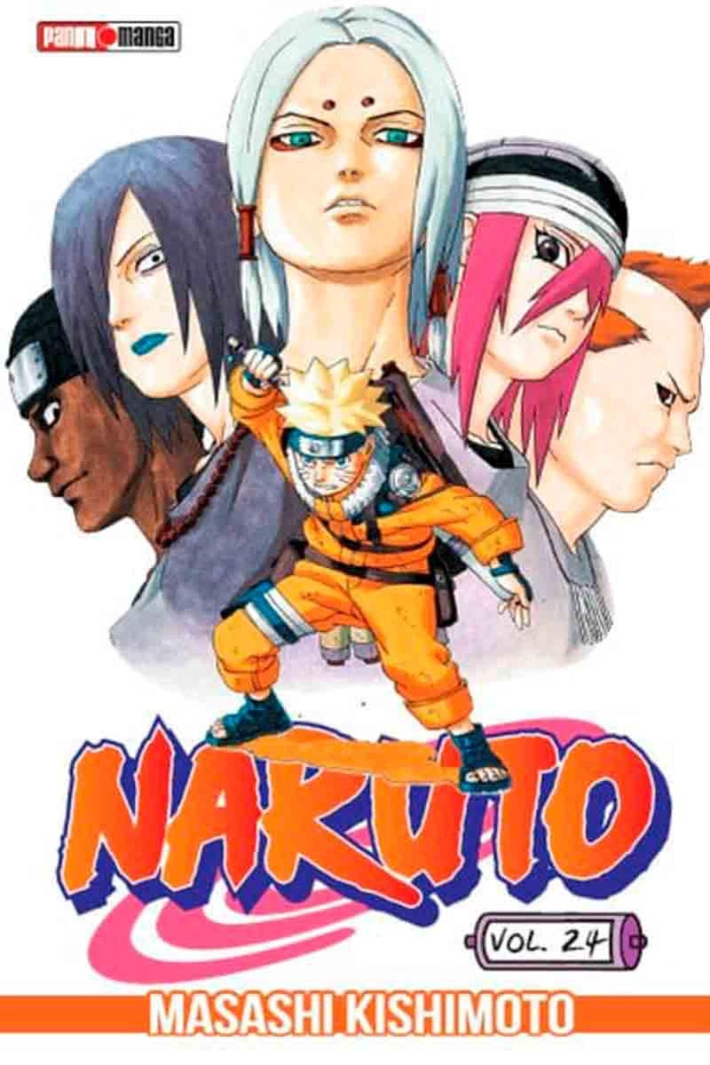 MANGA NARUTO 24 PANINI ARGENTINA - 1