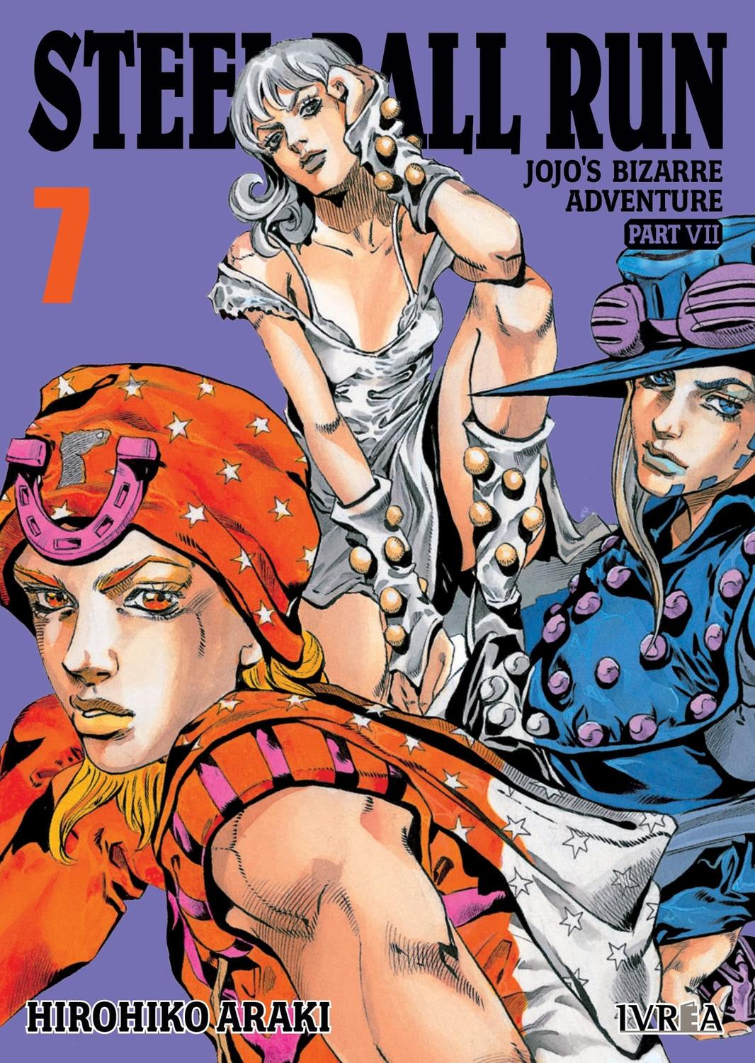 MANGA JOJO'S BIZARRE ADVENTURE PARTE 7: STEEL BALL RUN 07 IVREA ARGENTINA - 1