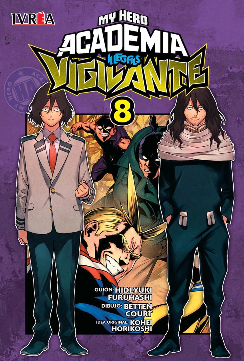 MANGA MY HERO ACADEMIA ILLEGALS VIGILANTE 08 - 1