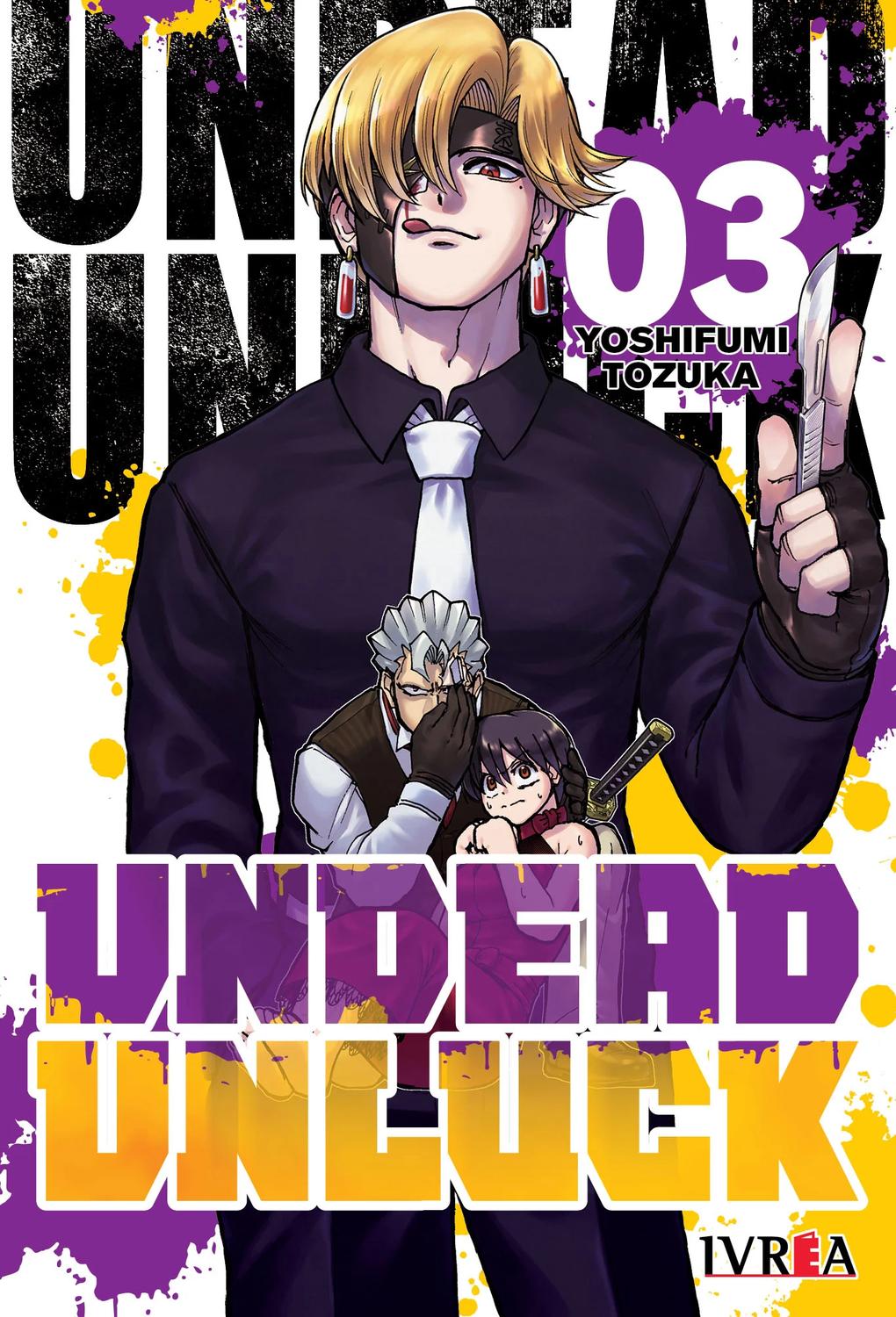 MANGA UNDEAD UNLUCK 03 IVREA - 1