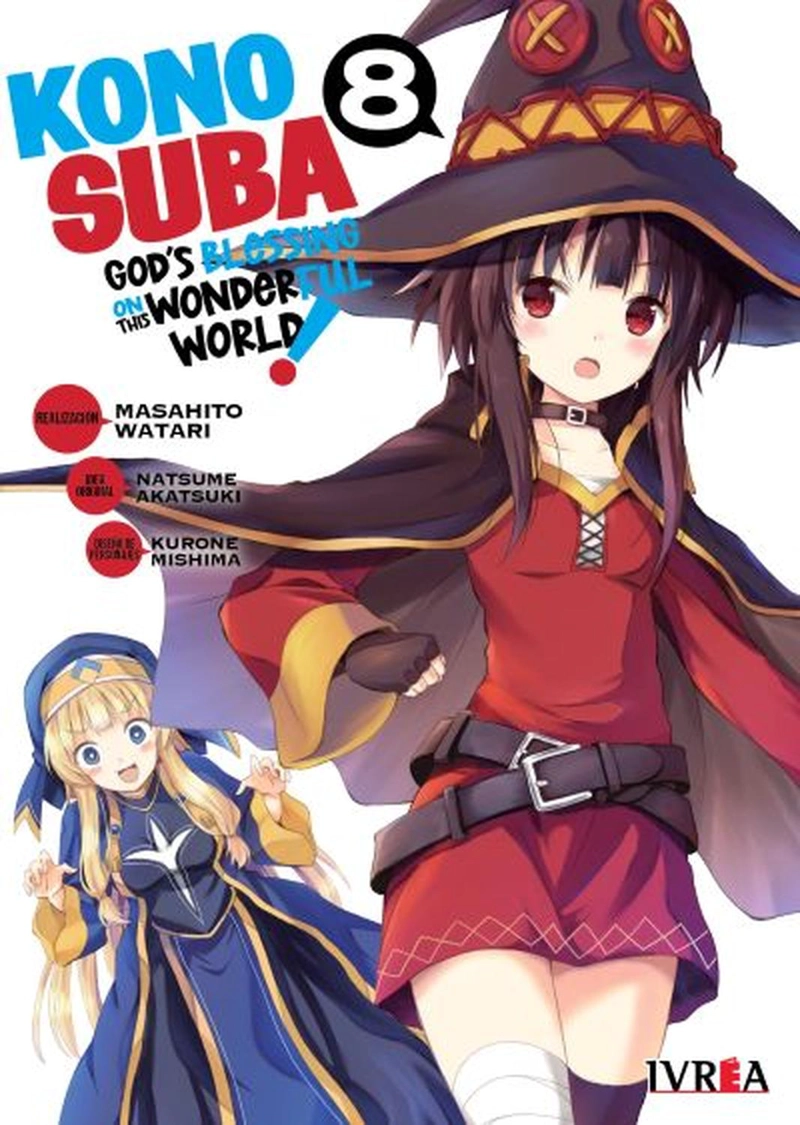 MANGA KONOSUBA! 08 IVREA ARGENTINA - 1