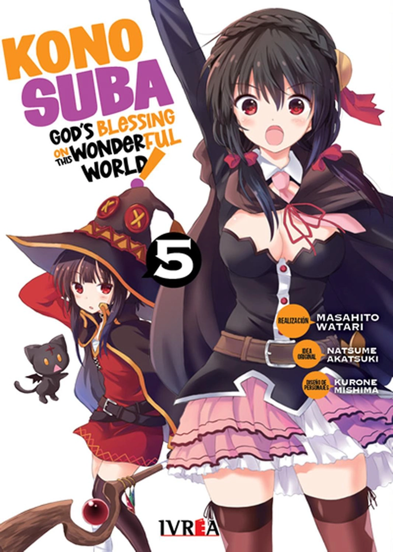 MANGA KONOSUBA! 05 IVREA ARGENTINA - 1