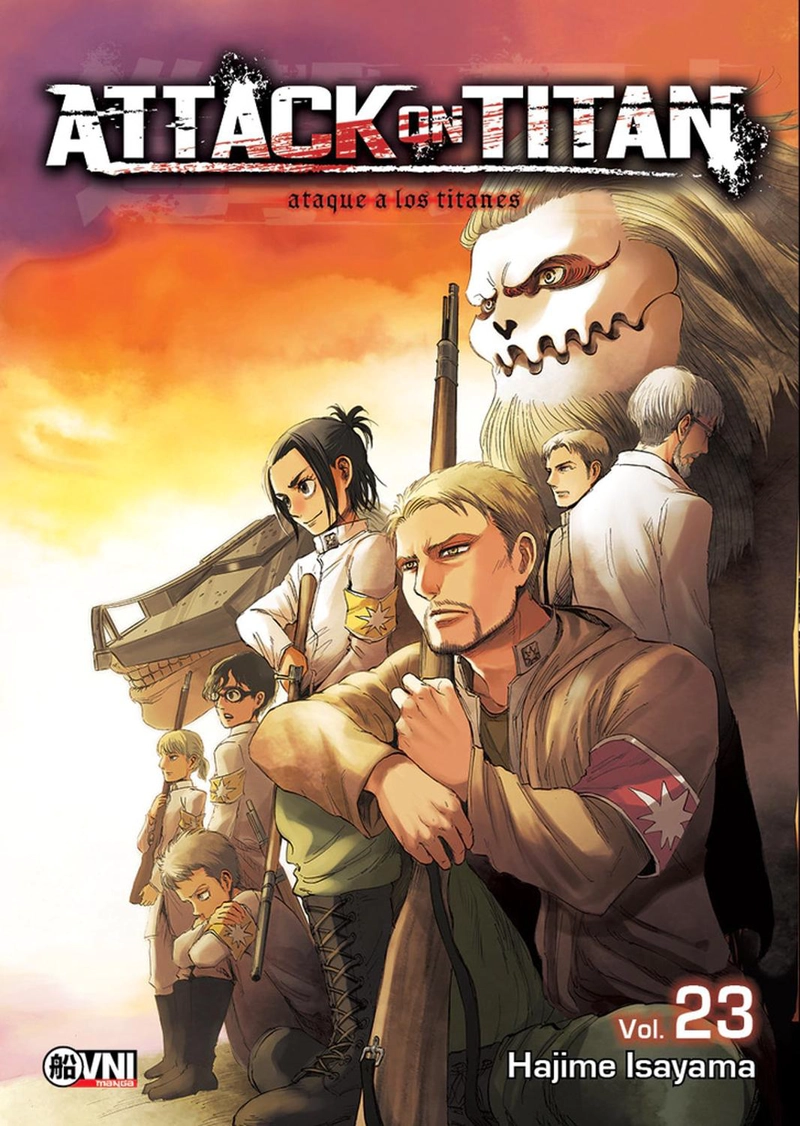 MANGA ATTACK ON TITAN VOL. 23 HAJIME ISAYAMA OVNI PRESS - 1