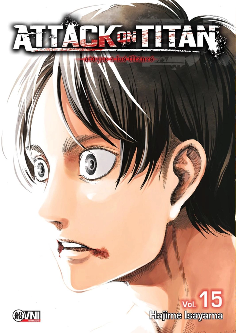 MANGA ATTACK ON TITAN VOL. 15 HAJIME ISAYAMA OVNI PRESS - 1