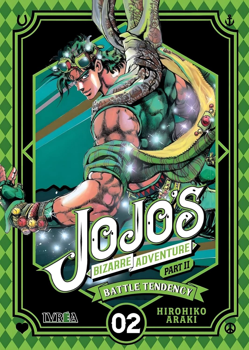 MANGA JOJO'S BIZARRE ADVENTURE PARTE 2 BATTLE TENDENCY 02 - 1