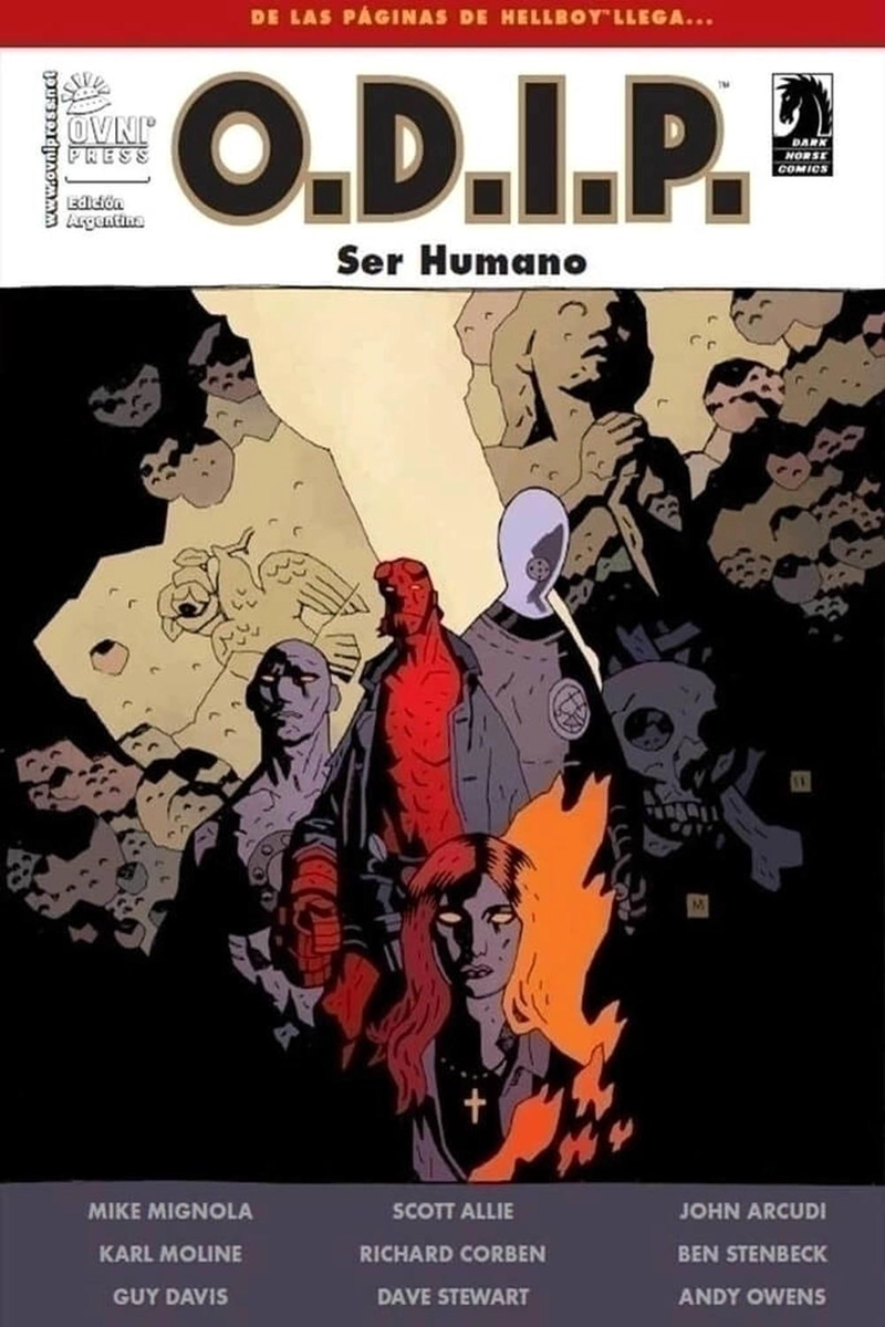 COMIC HELLBOY O.D.I.P. SER HUMANO - 1