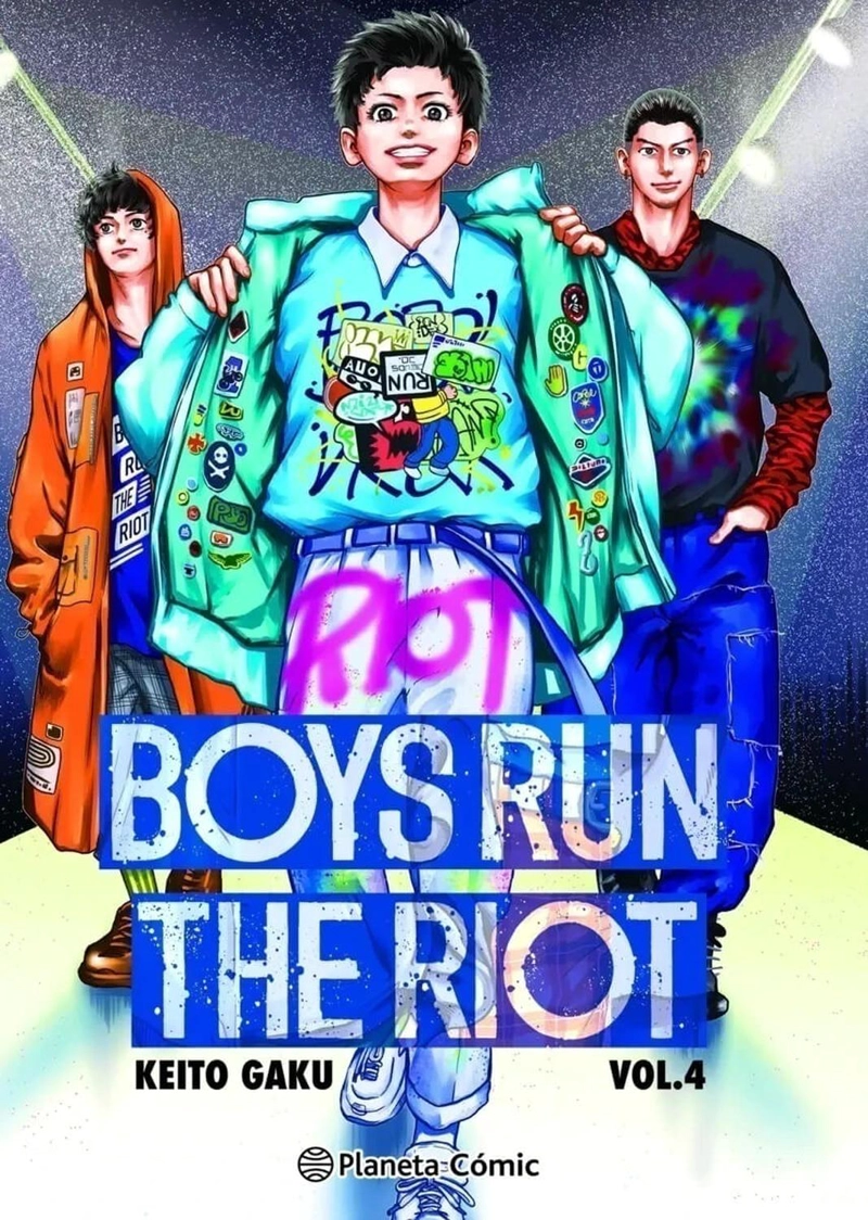 COMIC BOYS RUN THE RIOT VOL. 4 PLANETA - 1