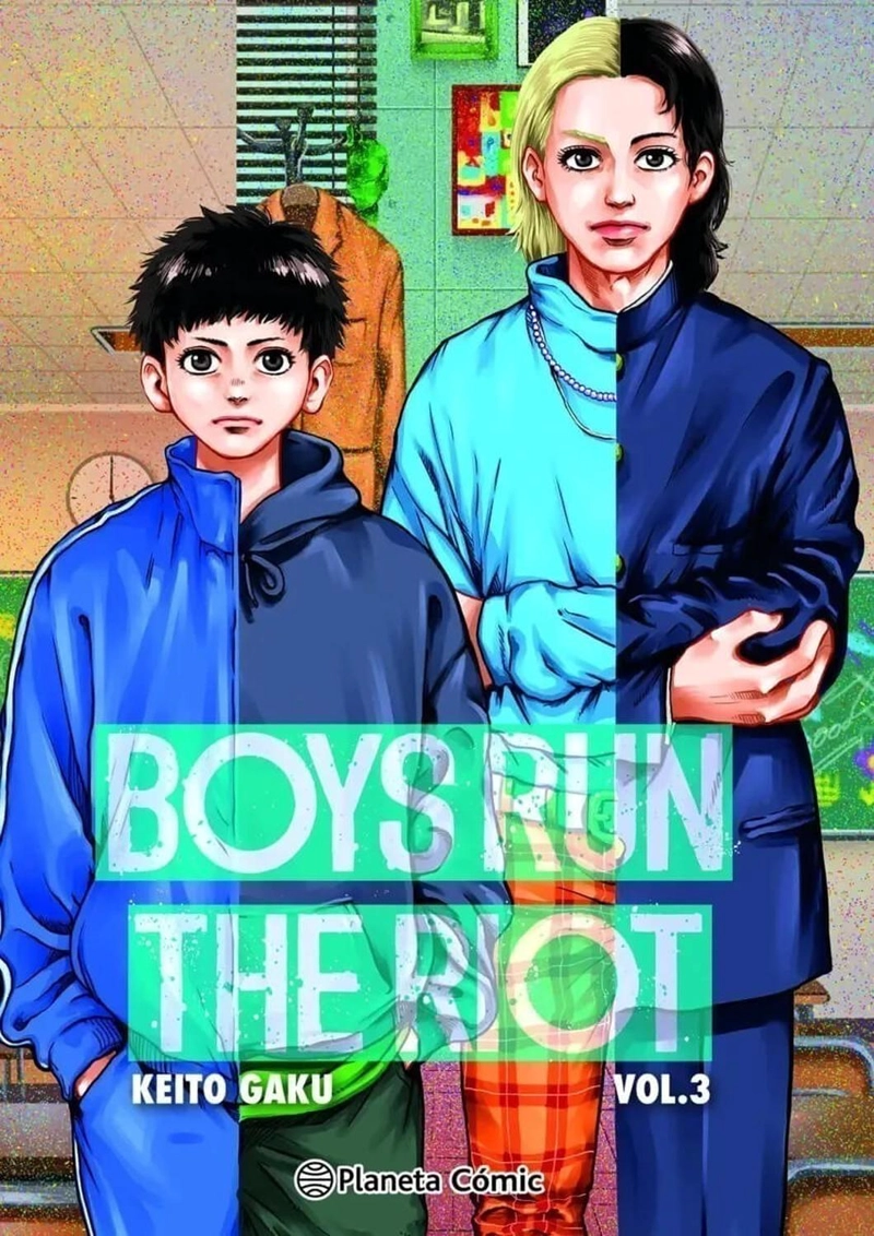 COMIC BOYS RUN THE RIOT VOL. 3 PLANETA - 1