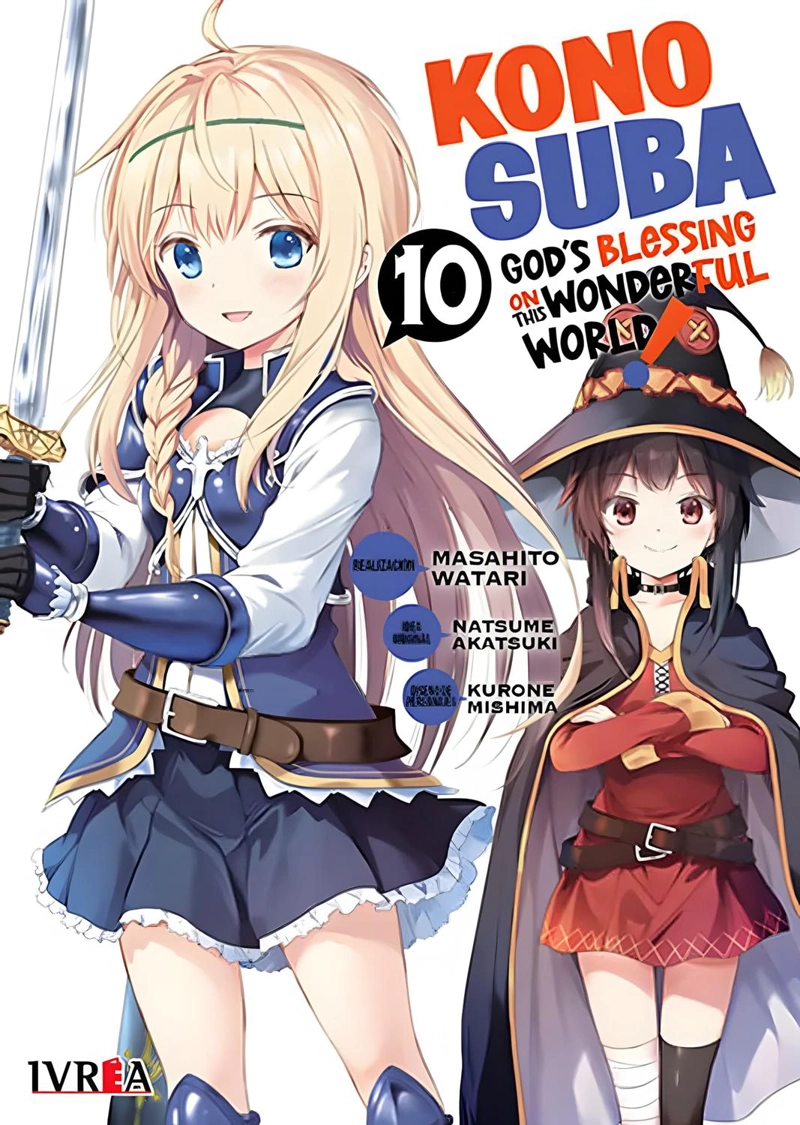 MANGA KONOSUBA! 10 IVREA ARGENTINA - 1