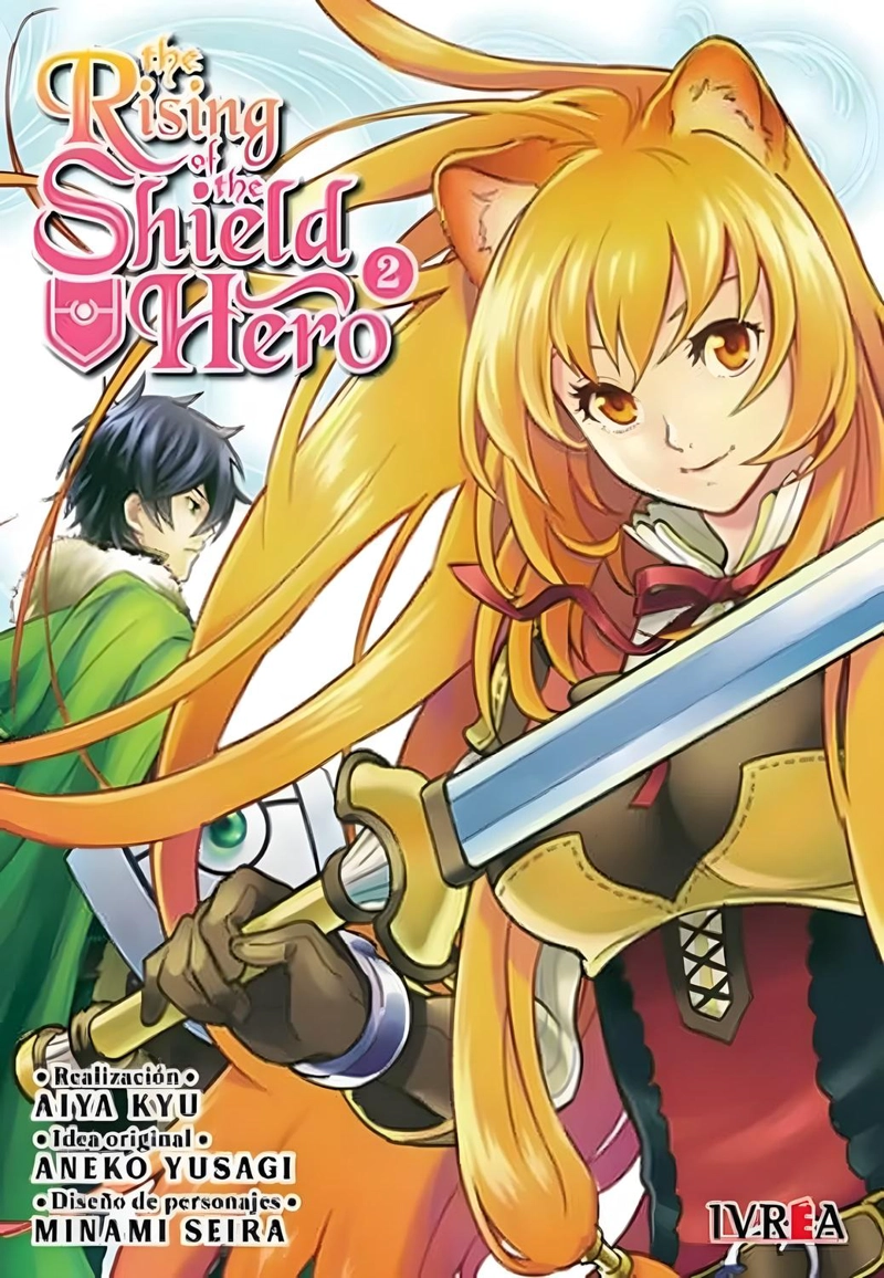 MANGA THE RISING OF THE SHIELD HERO 02 IVREA ARGENTINA - 1