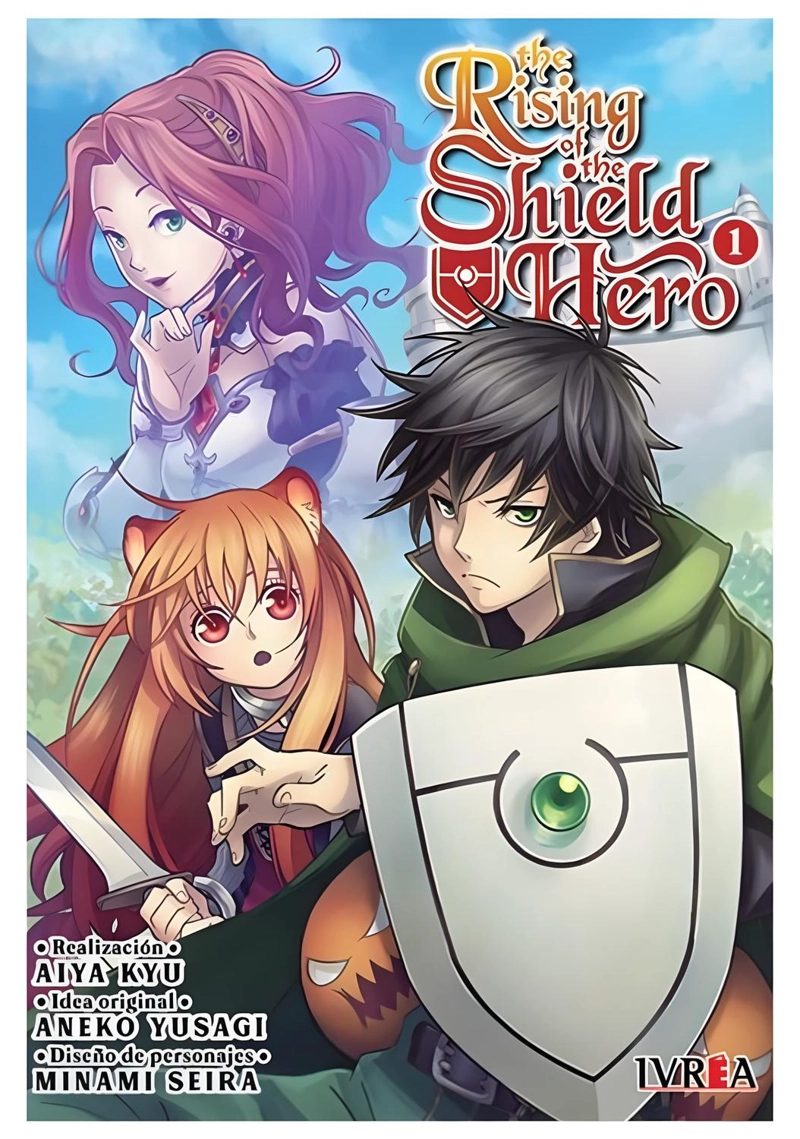 MANGA THE RISING OF THE SHIELD HERO 01 IVREA ARGENTINA - 1
