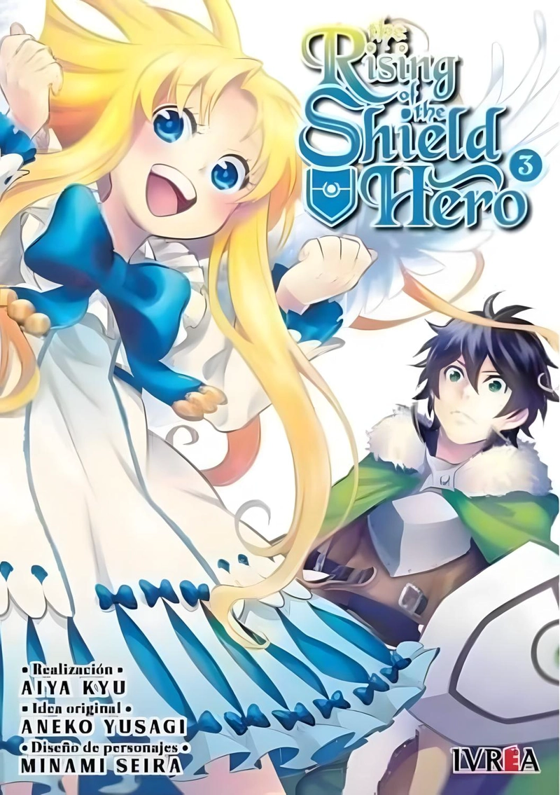 MANGA THE RISING OF THE SHIELD HERO 03 IVREA ARGENTINA - 1