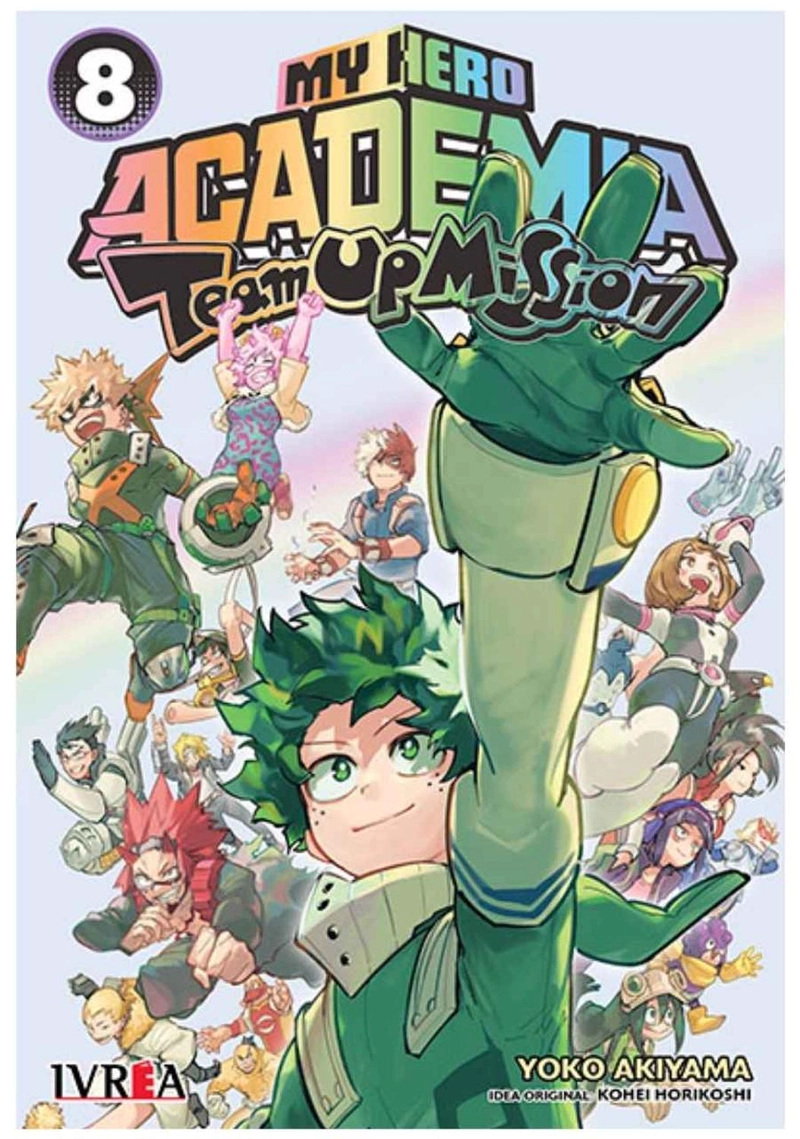 MANGA MY HERO ACADEMIA TEAM UP MISSION 08 IVREA ARGENTINA - 1