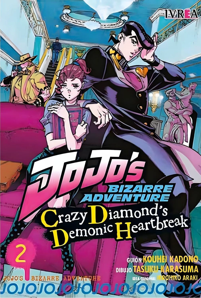 MANGA JOJO'S BIZARRE ADVENTURE: CRAZY DIAMOND S DEMONIC HEARTBREAK 02 IVREA ARGENTINA - 1