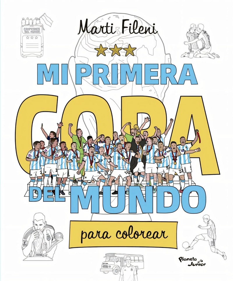 MI PRIMERA COPA DEL MUNDO PARA COLOREAR PLANETA - 1