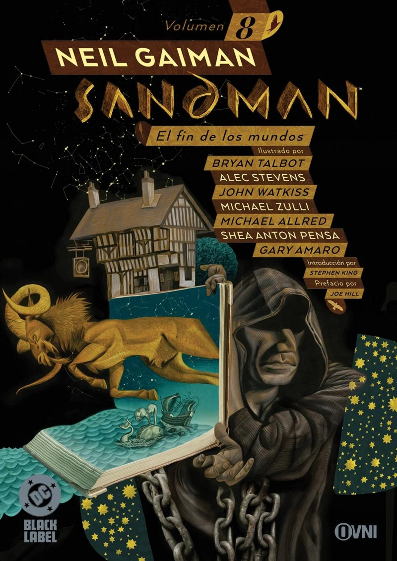 LIBRO SANDMAN VOL. 08 EL FIN DE LOS MUNDOS DC BLACK LABEL - 1