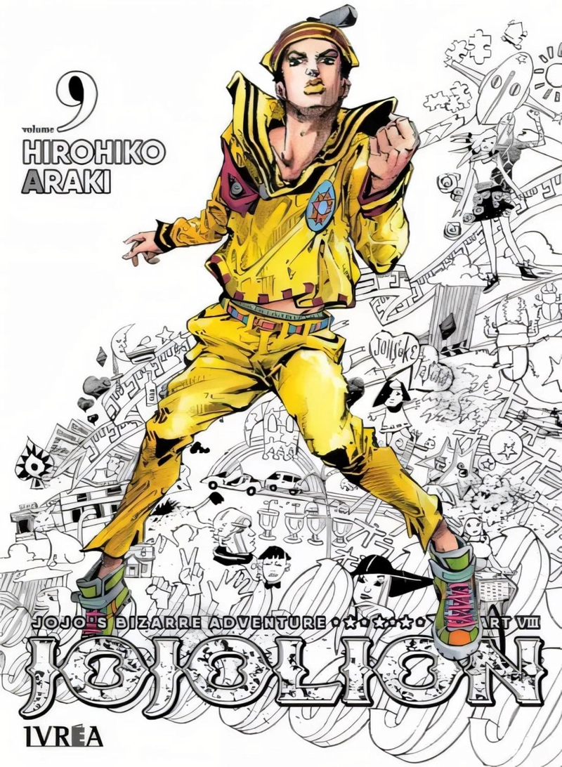 MANGA JOJO'S BIZARRE ADVENTURE PARTE 8 JOJOLION 09 IVREA ARGENTINA - 1