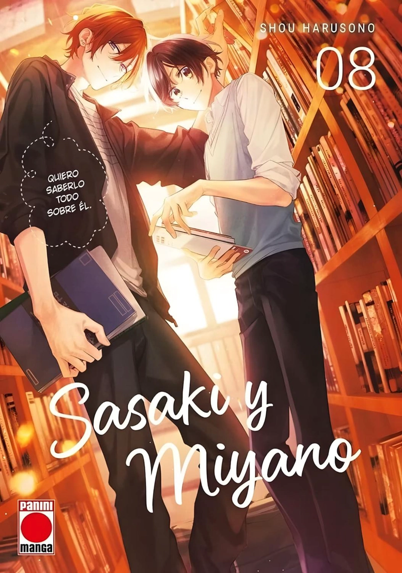 MANGA SASAKI Y MIYANO 08 PANINI ESPAÑA - 1