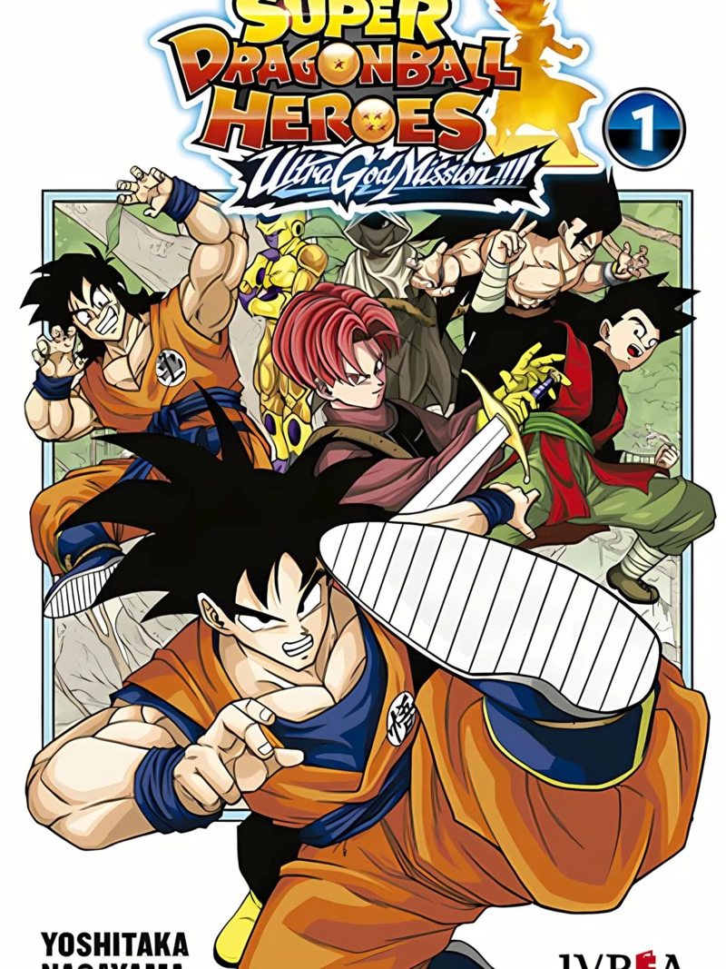 MANGA SUPER DRAGON BALL HEROES: ULTRA GOD MISSION 01 - 1