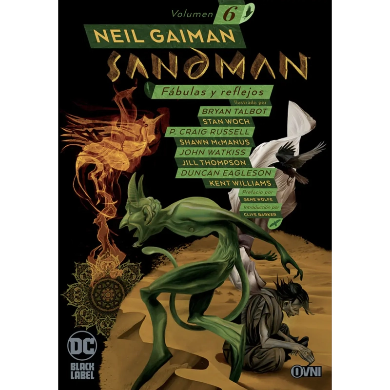 LIBRO SANDMAN VOL. 06 FABULAS Y REFLEJOS DC BLACK LABEL - 1