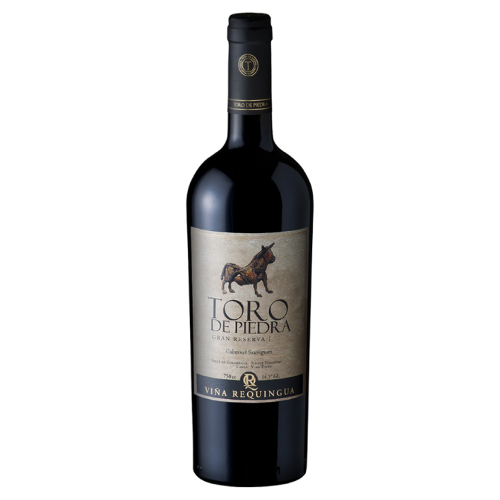 VINO TINTO CABERNET SAUVIGNON TORO DE PIEDRA BOTELLA VIDRIO 750 CC GRAN RESERVA 14° - 1