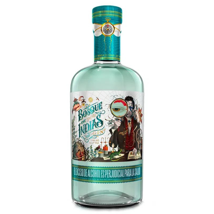 GIN BOSQUE DE INDIAS BOTELLA VIDRIO 700 CC 37° - 1