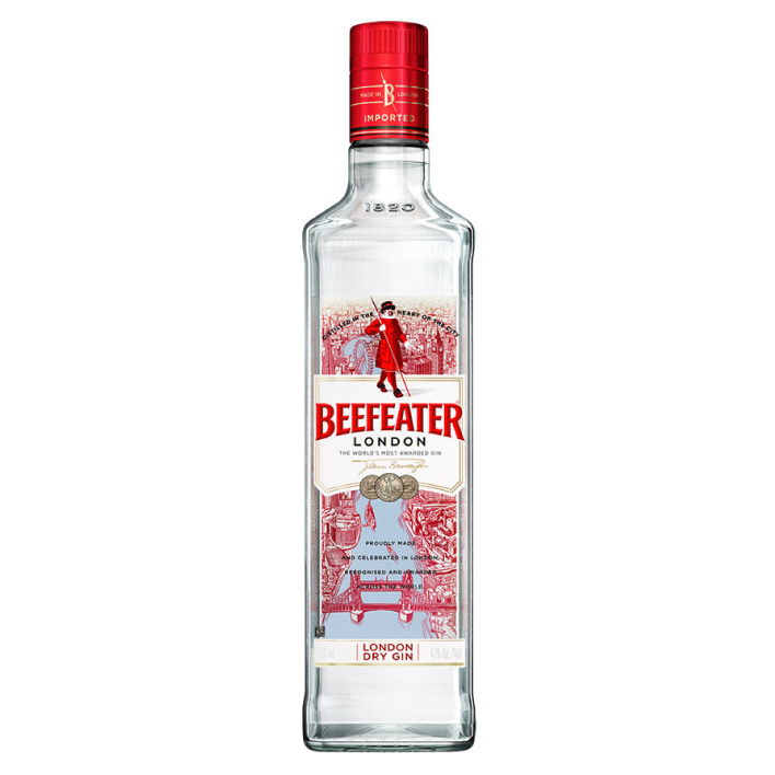GIN BEEFEATER BOTELLA VIDRIO 750 CC 40° - 1