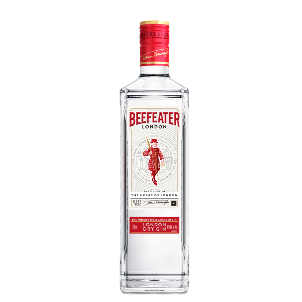 GIN BEEFEATER BOTELLA VIDRIO 750 CC 40° - 3