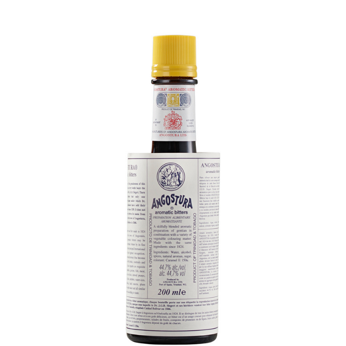 LICOR ANGOSTURA BOTELLA VIDRIO 200 CC AMARGO 44° - 1