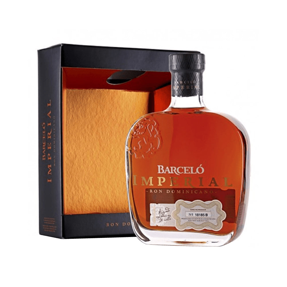 RON BARCELO BOTELLA VIDRIO 700 CC IMPERIAL PREMIUM 38° - 1