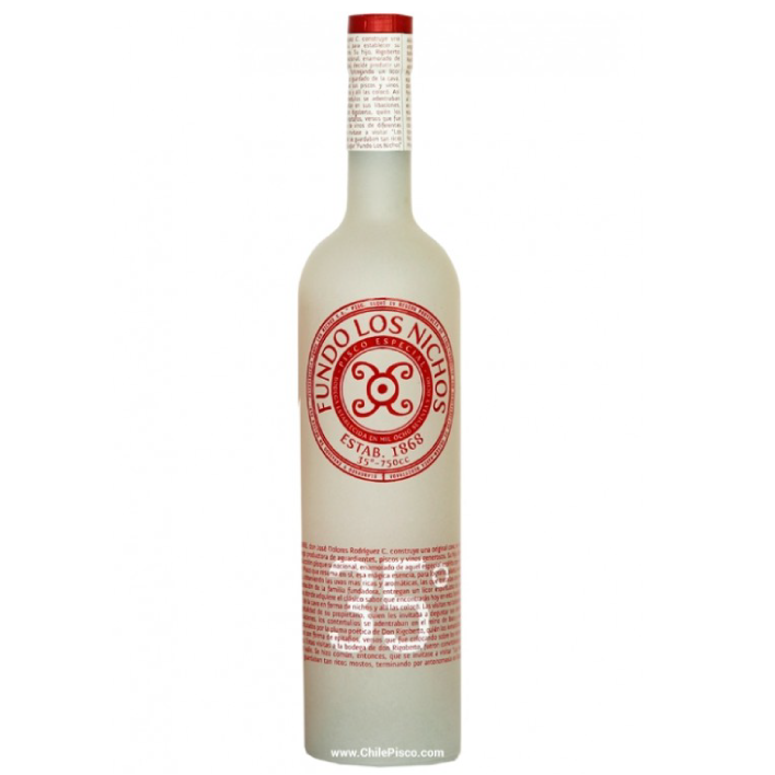 PISCO LOS NICHOS BOTELLA VIDRIO 750 CC 35° - 1