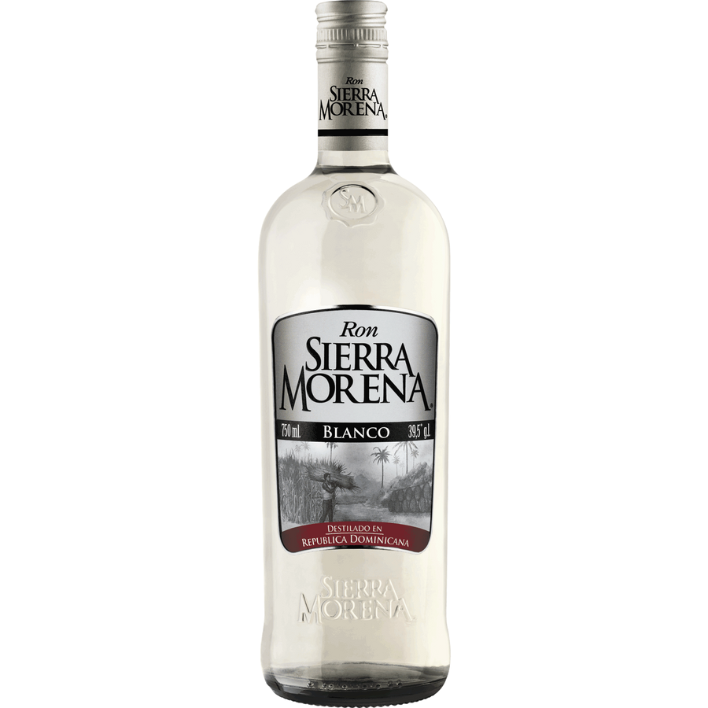 RON SIERRA MORENA BOTELLA VIDRIO 750 CC BLANCO 40° - 1