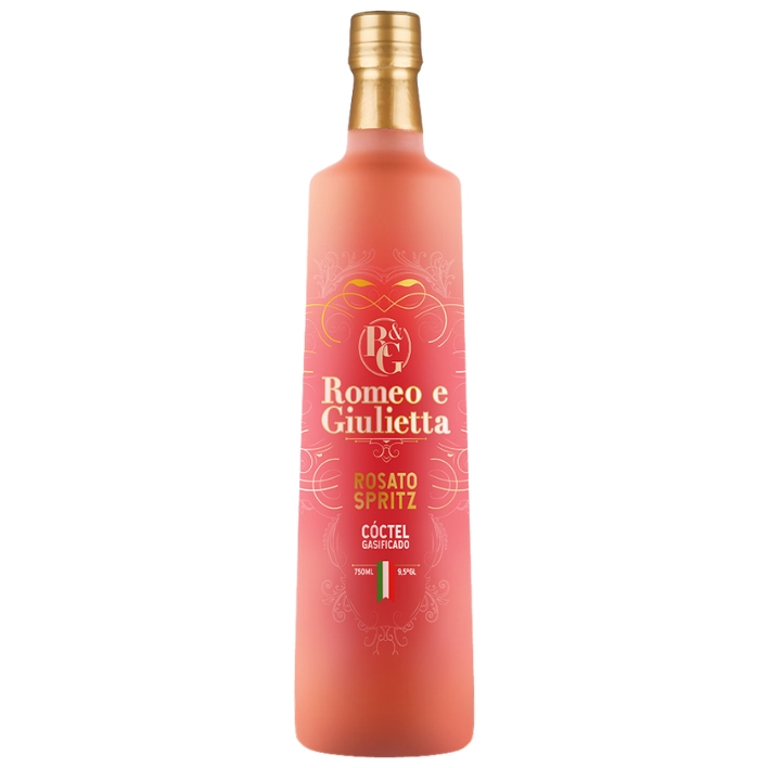 LICOR ROMEO E GIULETTA ROSATO 9° 750CC - 1