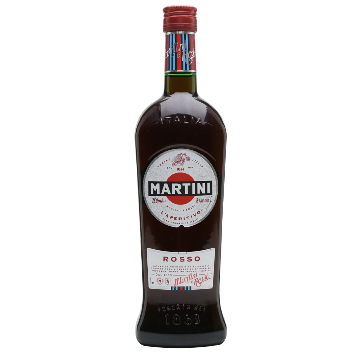 LICOR MARTINI BOTELLA VIDRIO 750 CC ROSSO 15° - 1