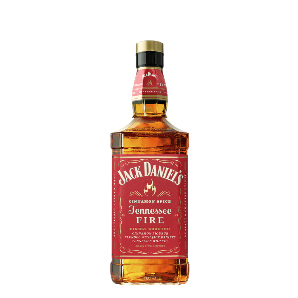 WHISKY JACK DANIEL'S BOTELLA VIDRIO 750 CC DANIELS FIRE 40° WHISKEY - 3