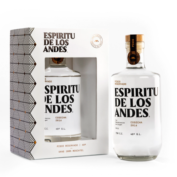 PISCO ESPIRITU DE LOS ANDES 40° 750CC - 1