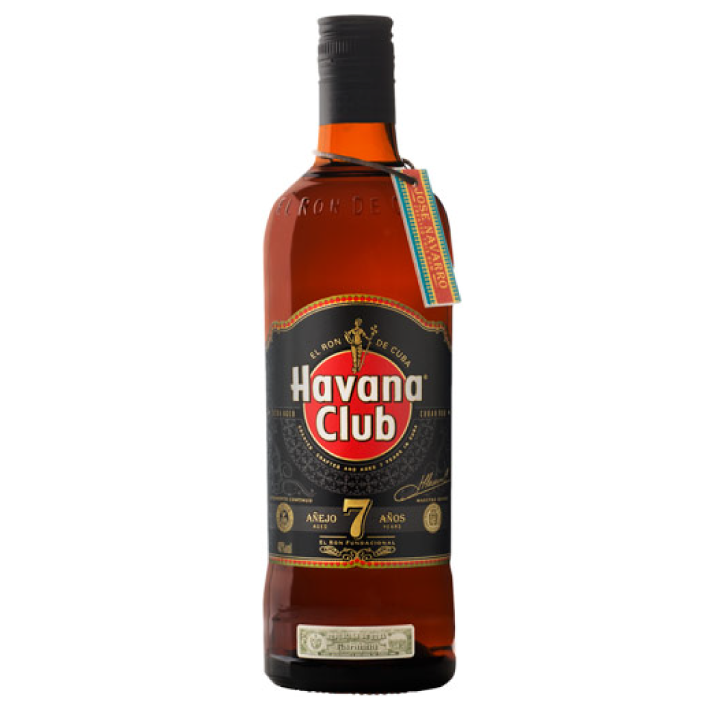 RON HAVANA BOTELLA VIDRIO 700 CC 7 AÑOS 40° - 1
