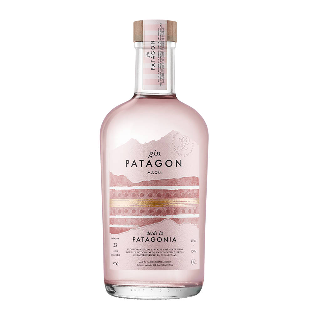 GIN PATAGON BOTELLA VIDRIO 750 CC MAQUI 40° - 1