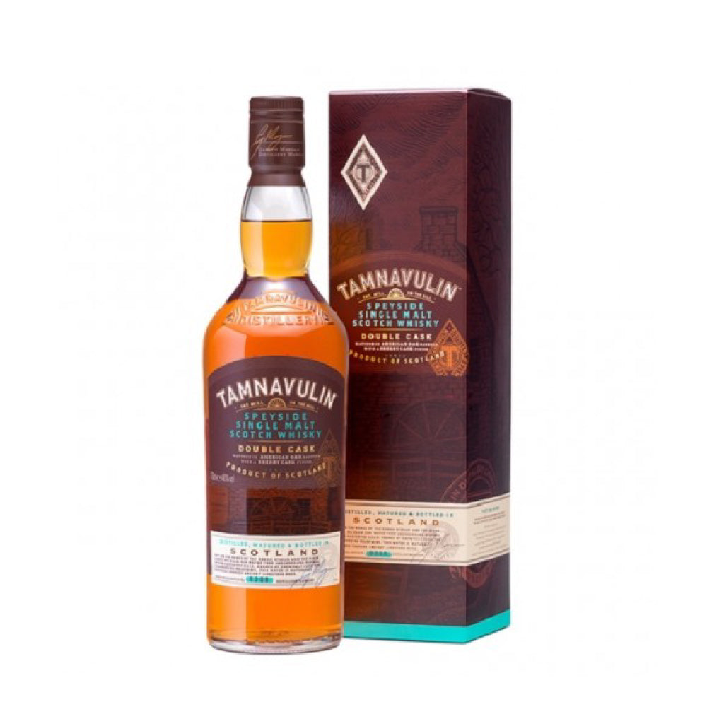 WHISKY SINGLE MALT TAMNAVULIN BOTELLA VIDRIO 700 CC DOUBLE CASK 40° - 1