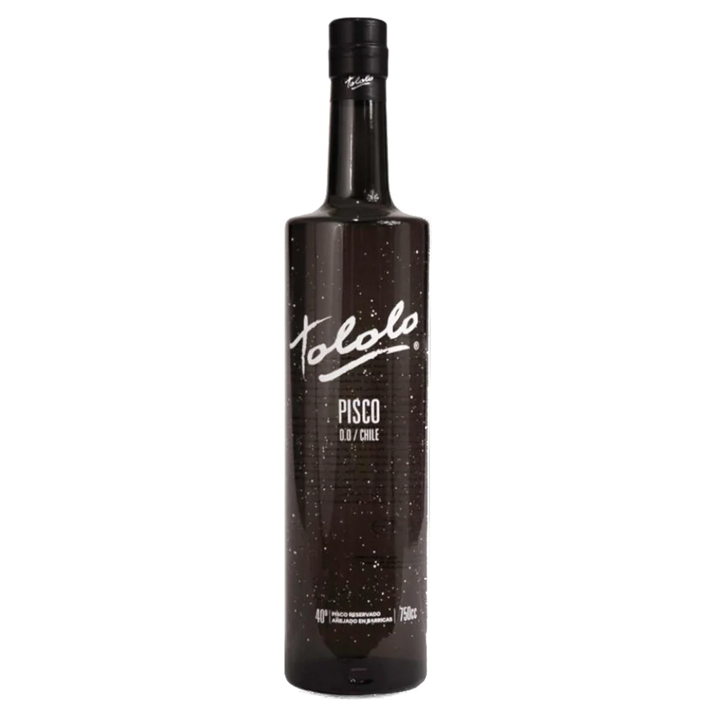 PISCO TOLOLO BOTELLA VIDRIO 750 CC BLACK 40° - 1