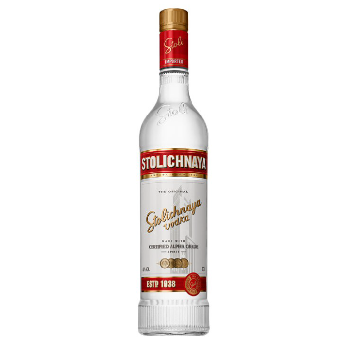 VODKA STOLICHNAYA BOTELLA VIDRIO 750 CC 40° - 1