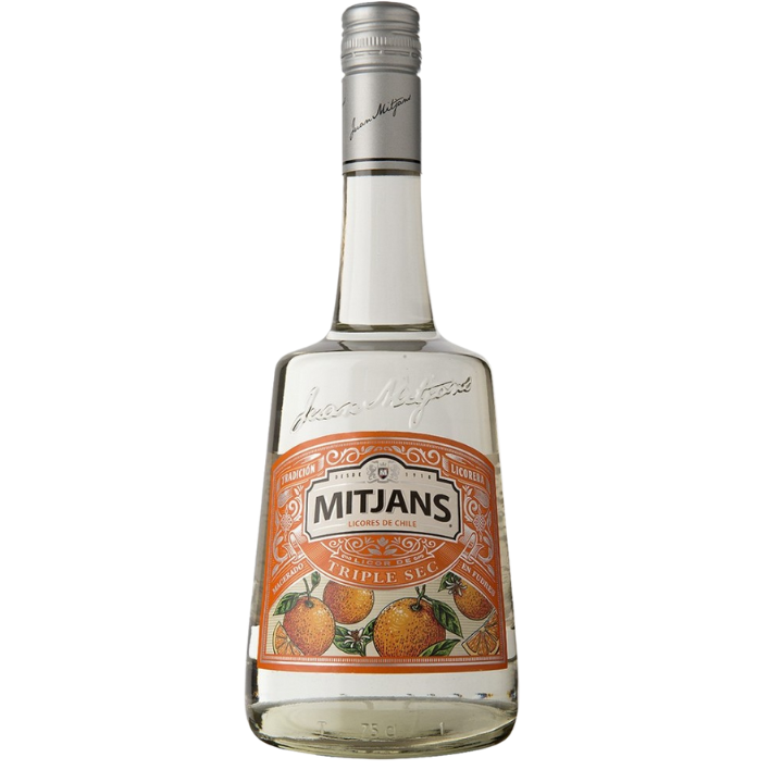 LICOR MITJANS BOTELLA VIDRIO 750 CC TRIPLE SEC 20° - 1