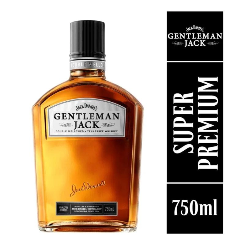 WHISKEY JACK DANIELS GENTLEMAN 40° 750CC - 1