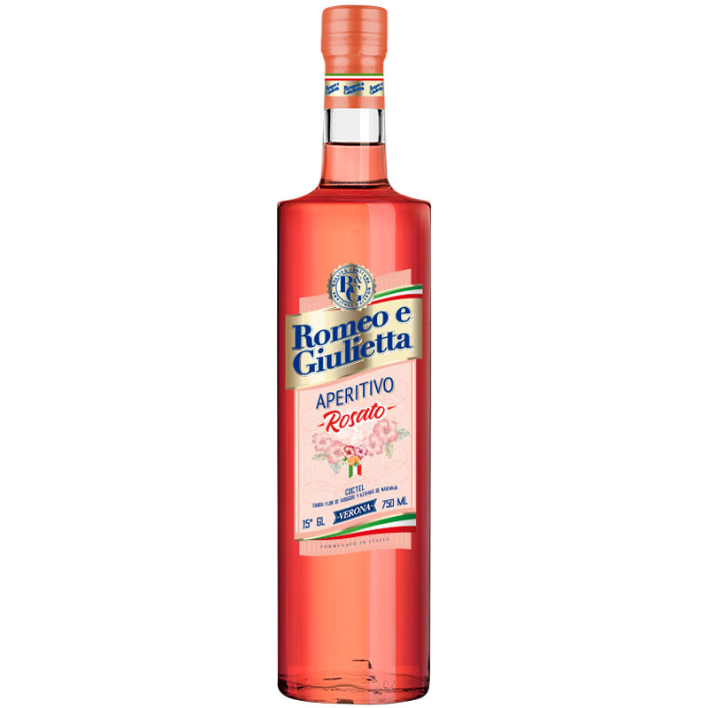 LICOR ROMEO E GIULETTA APERITIVO ROSATO 15° 750CC - 1