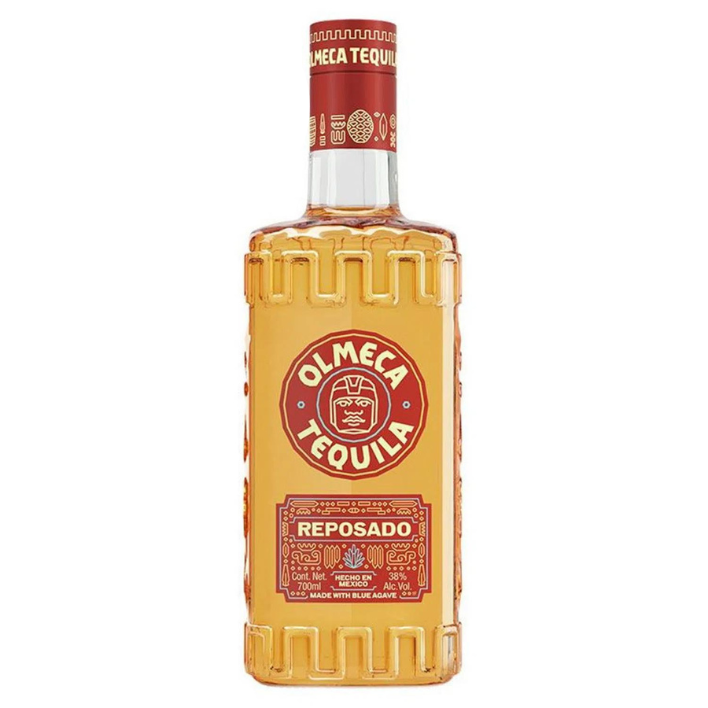 TEQUILA REPOSADO OLMECA BOTELLA VIDRIO 700 CC 40° - 1