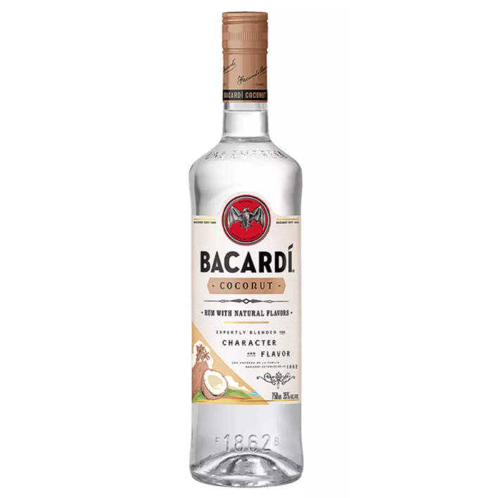 RON COCONUT BACARDI BOTELLA VIDRIO 750 CC 35° - 1