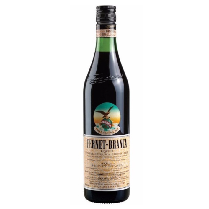 FERNET BRANCA BOTELLA VIDRIO 750 CC LICOR 39° - 1