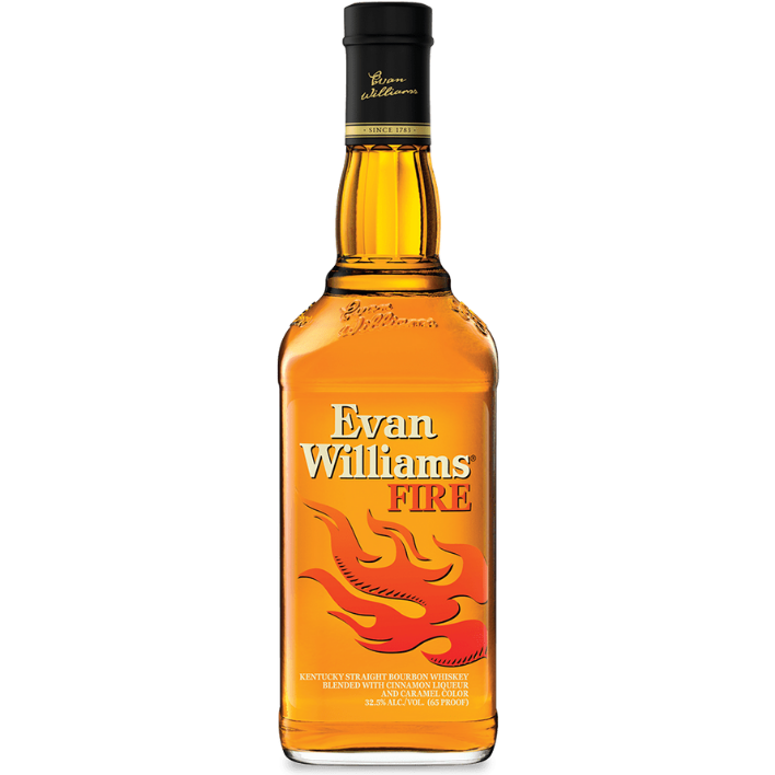 WHISKY EVAN WILLIAMS BOTELLA VIDRIO 750 CC FIRE 35° - 1